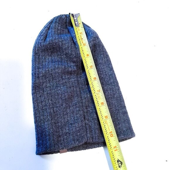 Bula Unisex Merino Wool Blend Beanie Gray/Grey - Picture 8 of 8